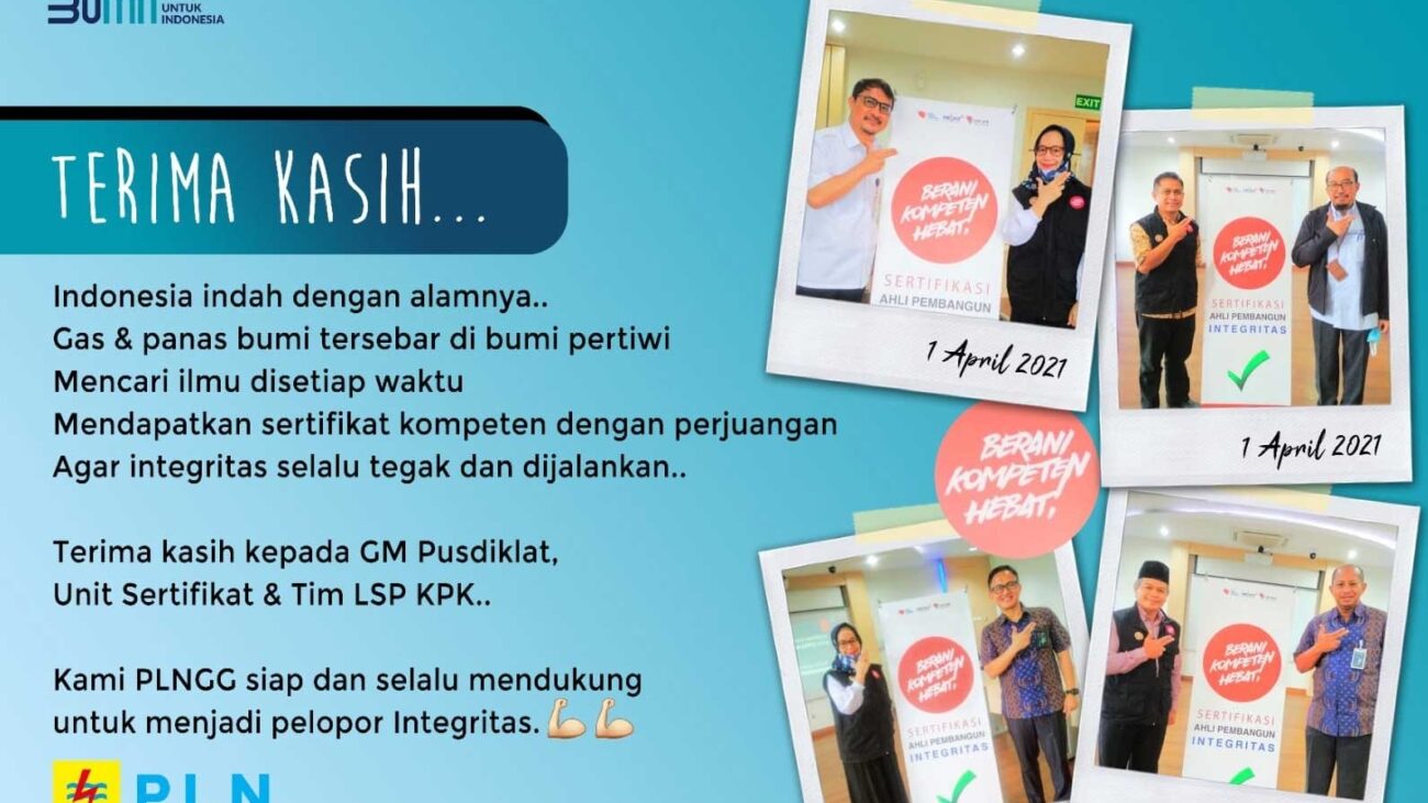 PLN GG’s Board of Directors Supports the KPK’s PROFIT (Professionals with Integrity) Program in Efforts to Prevent and Eradicate Corruption